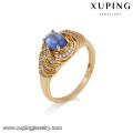 14761 Best selling jewelry fashion ring with zircon 18k gold finger ring for women